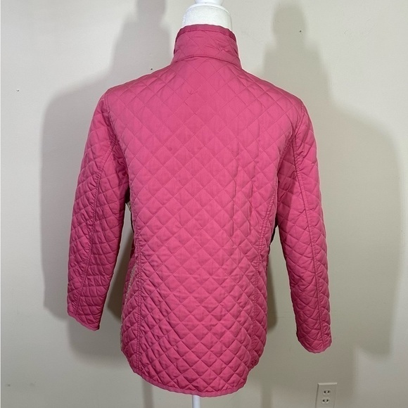 Sigurd Olsen sport sz sm quilted lightweight jacket in deep pink, lt pink - Picture 8 of 13